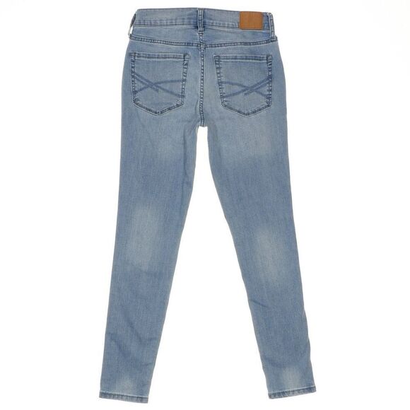 Aeropostale High Waist Jegging Size 0 Short Womens Blue Measures 24 x 26.5 - Picture 3 of 10